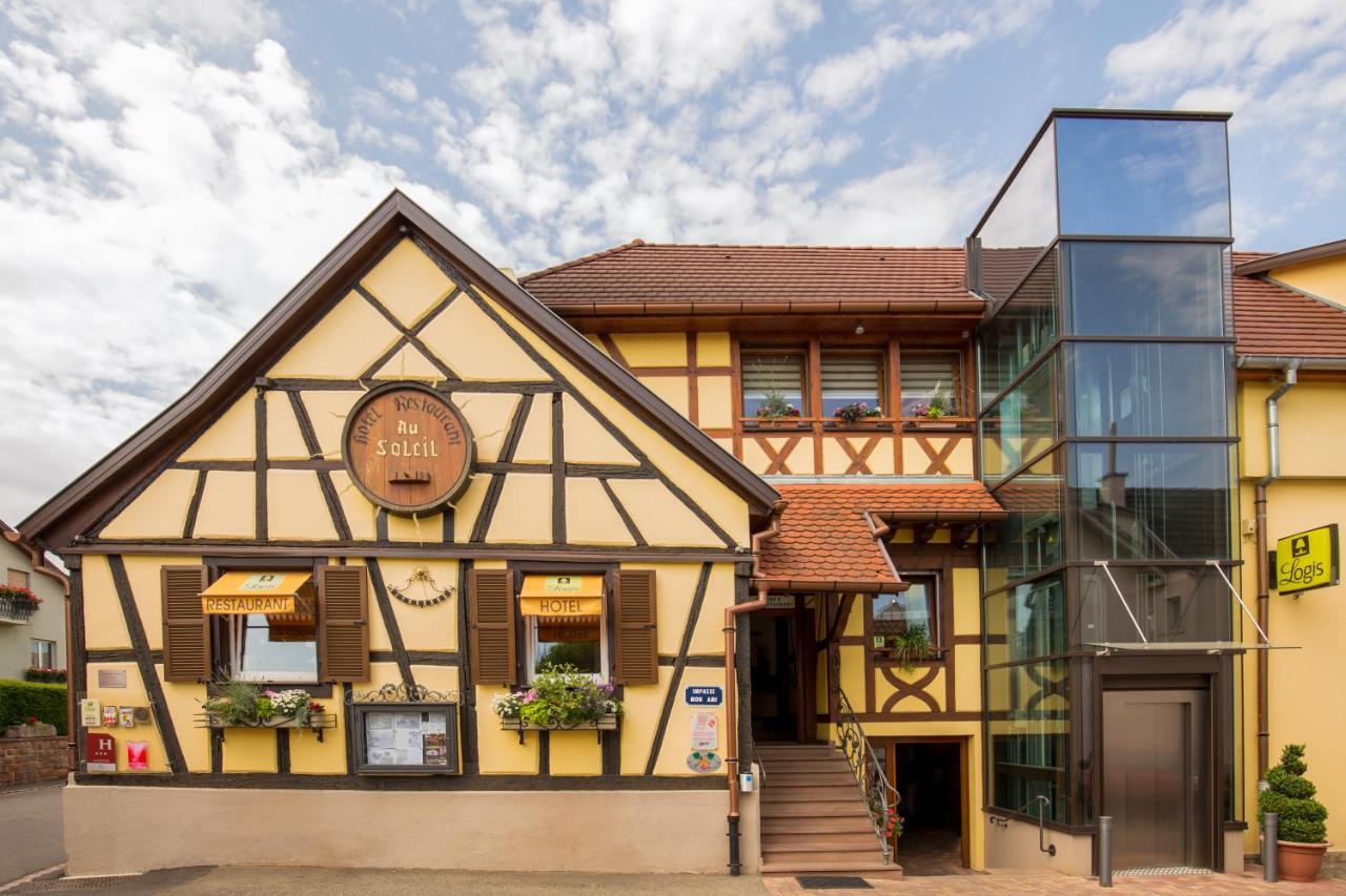 Hotel Au Soleil Wettolsheim Exteriér fotografie